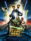 affiche STAR WARS; THE CLONE WARS