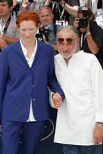 Tilda Swinton et Bela Tarr