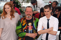 Lily Cole, Terry Gilliam et Andrew Garfield