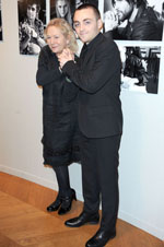 Jules Pélissier avec sa maraine Agnès B des révélations des César  