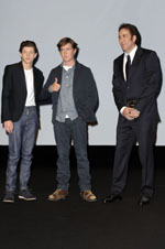 Tye Sheridan, David Gordon Green, Nicolas Cage 
