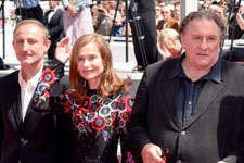 Guillaume Nicloux, Isabelle Huppert, Gérard Depardieu