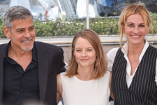 Georges Clooney, Jodie Foster, Julia Roberts