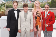 AJ Lewis, Alex Sharp, Elle Fanning, John Cameron Mitchell 