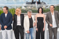 Vincent Perez, Emmanuelle Seignier, Roman Polanski, Eva Green, Alexandre Desplat