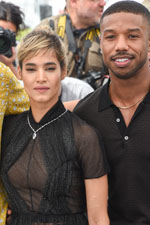 Sofia Boutella, Michael B. Jordan