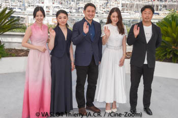 Sonia Yuan, Toko Miura, Director Ruysuke Hamaguchi, Reika Kirishima, Yuji Sadai