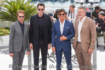 Jerry Bruckheimer, Joseph Kosinski, Tom Cruise, Christopher McQuarrie