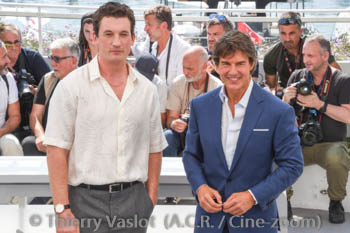 Miles Teller, Tom Cruise