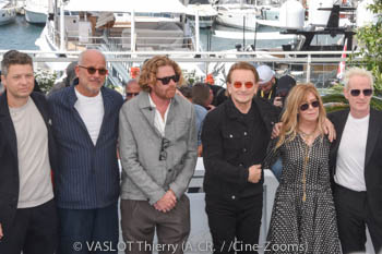 Lasse Jarvi, Jon Kamen, Erik Messerschmidt, Bono, Dede Gardner, Jacknife Lee