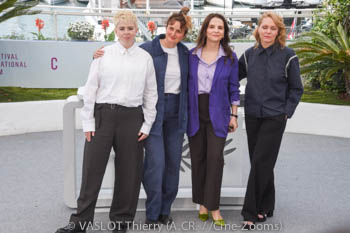 Présidente Jury « Un Certain Regard »  Molly Manning Walker, Présidente jury « Camera d'Or »  Alice Rohrwacher, Présidente Jury Juliette Binoche, Présidente jury court-métrage Maren Ade
