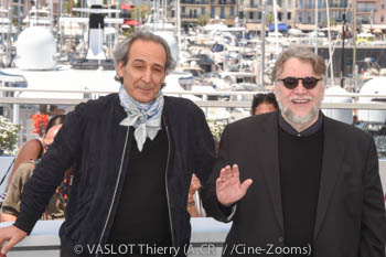 Alexandre Desplat, Guillermo del Toro
