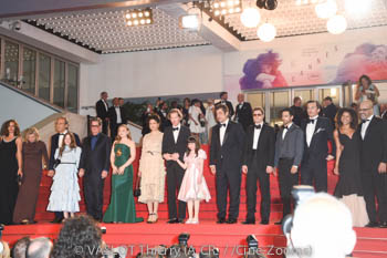 Alexandre Desplat, Roman Coppola, Mia Threapleton, Juman Malouf, Wes Anderson, Freya Anderson, Benicio del Toro, Michael Cera, Riz Ahmed, Rupert Friend, Jeffrey Wright