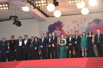 Roman Coppola, Richard Ayoade, Michael Cera, Benicio del Toro, Riz Ahmed, Rachida Dati, Alexandre Desplat, Rupert Friend, Wes Anderson, Mia Threapleton, Jeffrey Wright, Benedict Cumberbatch, Charlotte Gainsbourg, Antonia Desplat, Bill Murray