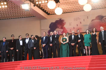 Roman Coppola, Richard Ayoade, Michael Cera, Benicio del Toro, Riz Ahmed, Rachida Dati, Alexandre Desplat, Rupert Friend, Wes Anderson, Mia Threapleton, Jeffrey Wright, Benedict Cumberbatch, Charlotte Gainsbourg, Antonia Desplat, Bill Murray