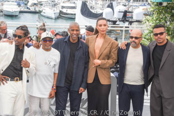 A$AP Rocky, Spike Lee, Denzel Washington,  Ilfenesh Hadera, Jeffrey Wright, Elijah Wright