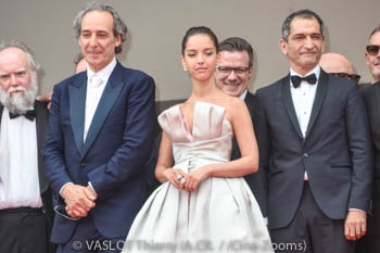 Alexandre Desplat, Lyna Khoudri, Amr Waked