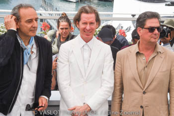 Alexandre Desplat, Wes Anderson, Roman Coppola