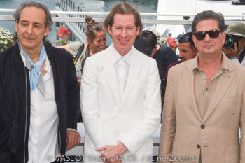 Alexandre Desplat, Wes Anderson, Roman Coppola