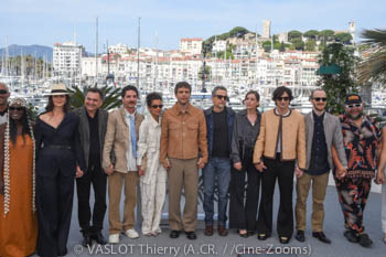 Alice Carvalho, Ítalo Martins, Isabél Zuaa, Maria Fernanda Cândido, Robério Diógenes, guest, Laura Lufési, Wagner Moura, Kleber Mendonça Filho, Emilie Lesclaux, Gabriel Leone, Igor Artemyev, guest, Hermila Guedes, Kaiony Venâncio