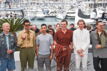 Bill Murray, Richard Ayoade, Riz Ahmed, Rupert Friend, Wes Anderson, Benedict Cumberbatch 