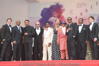 Jason Michael Berman, Denzel Washington, Elijah Wright, Jeffrey Wright, Aubrey Joseph, Ilfenesh Hadera, Spike Lee, A$AP Rocky, Wendell Pierce, Alan Fox