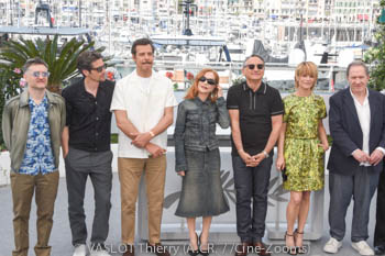 Mathieu Demy, Mathias Rubin, Raphaël Personnaz, Laurent Lafitte, Isabelle Huppert, Thierry Klifa, Marina Foïs, André Marcon, Paul Beaurepaire