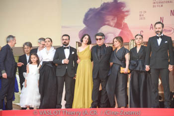 Philippe Martin, Delnaz Najafi, Hadis Pakbaten, Majid Panahi, Solmaz Panahi, Jafar Panahi, Tahereh Saeedi, Maryman Afsharimovahed, Ebrahim Azizi