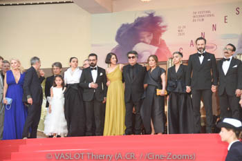 Philippe Martin, Delnaz Najafi, Hadis Pakbaten, Majid Panahi, Solmaz Panahi, Jafar Panahi, Tahereh Saeedi, Maryman Afsharimovahed, Ebrahim Azizi