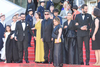 Philippe Martin, Delnaz Najafi, Hadis Pakbaten, Majid Panahi, Solmaz Panahi, Jafar Panahi, Tahereh Saeedi, Maryman Afsharimovahed, Ebrahim Azizi