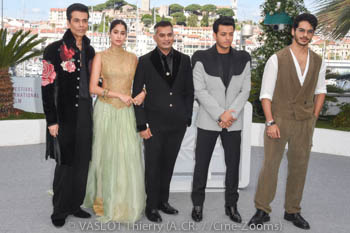 Karan Johar, Janhvi Kapoor, Neeraj Ghaywan, Vishal Jethwa, Ishaan Khatter