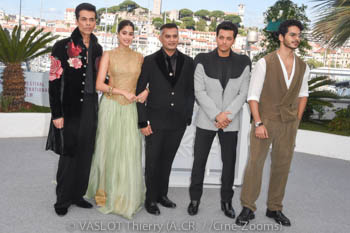 Karan Johar, Janhvi Kapoor, Neeraj Ghaywan, Vishal Jethwa, Ishaan Khatter