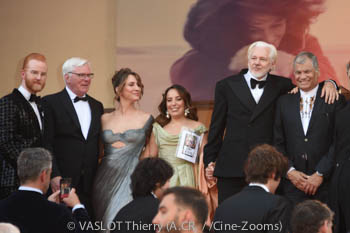 Kathleen Fournier, Stella Assange, Julian Assange, Rafael Correa