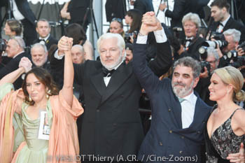 Stella Assange, Julian Assange, Eugene Jarecki, Jennifer Robinson