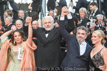 Stella Assange, Julian Assange, Eugene Jarecki, Jennifer Robinson