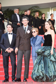 John Magaro, Josh O'Connor, Kelly Reichardt, Alana Haim
