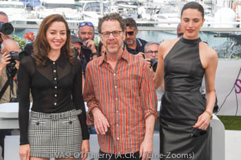 Aubrey Plaza, Ethan Coen, Margaret Qualley