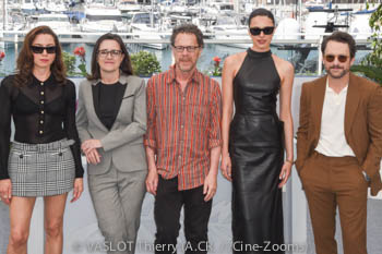Aubrey Plaza, Tricia Cooke, Ethan Coen, Margaret Qualley, Charlie Day