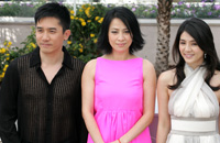 Tony Leung, Carina Lau et Charlie Young