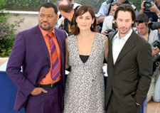 Laurence Fishburne, Carrie Anne Moss, Keanu Reeves