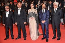 Babak Karimi, Taraneh Alidoosti, Ashgar Farhadi 