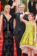 Kate Capshaw, Steven Spielberg, Ruby Barnhill