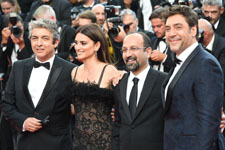 Ricardo Darin, Penelope Cruz, Asghar Farhadi, Javier Bardem