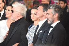 Nora Navas, Pedro Almodovar, Penelope Cruz, Antonio Banderas, Asier Etxeandia