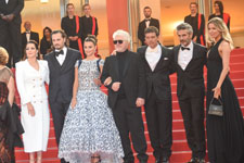 Nora Navas, Asier Etxeandia, Penelope Cruz, Pedro Almodovar, Antonio Banderas, Leonardo Sbaraglia, Nicole Kimpel