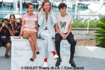 Lyna Khoudri, Wes Anderson, Timothée Chalamet