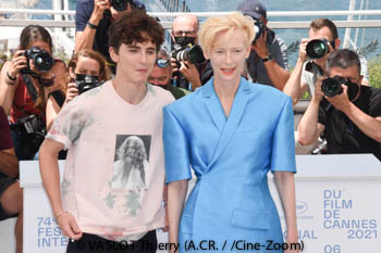 Timothée Chalamet, Tilda Swinton