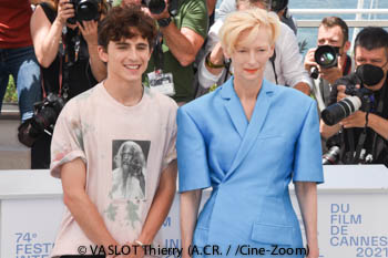 Timothée Chalamet, Tilda Swinton