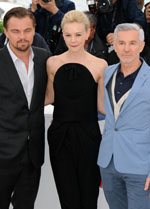 Leonardo DiCaprio, Elizabeth Debicki, Baz Luhrmann