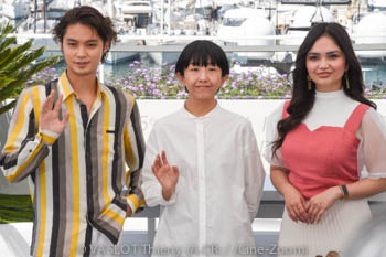 Hayato Isomura, Chie Hayakawa, Stefanie Arianne